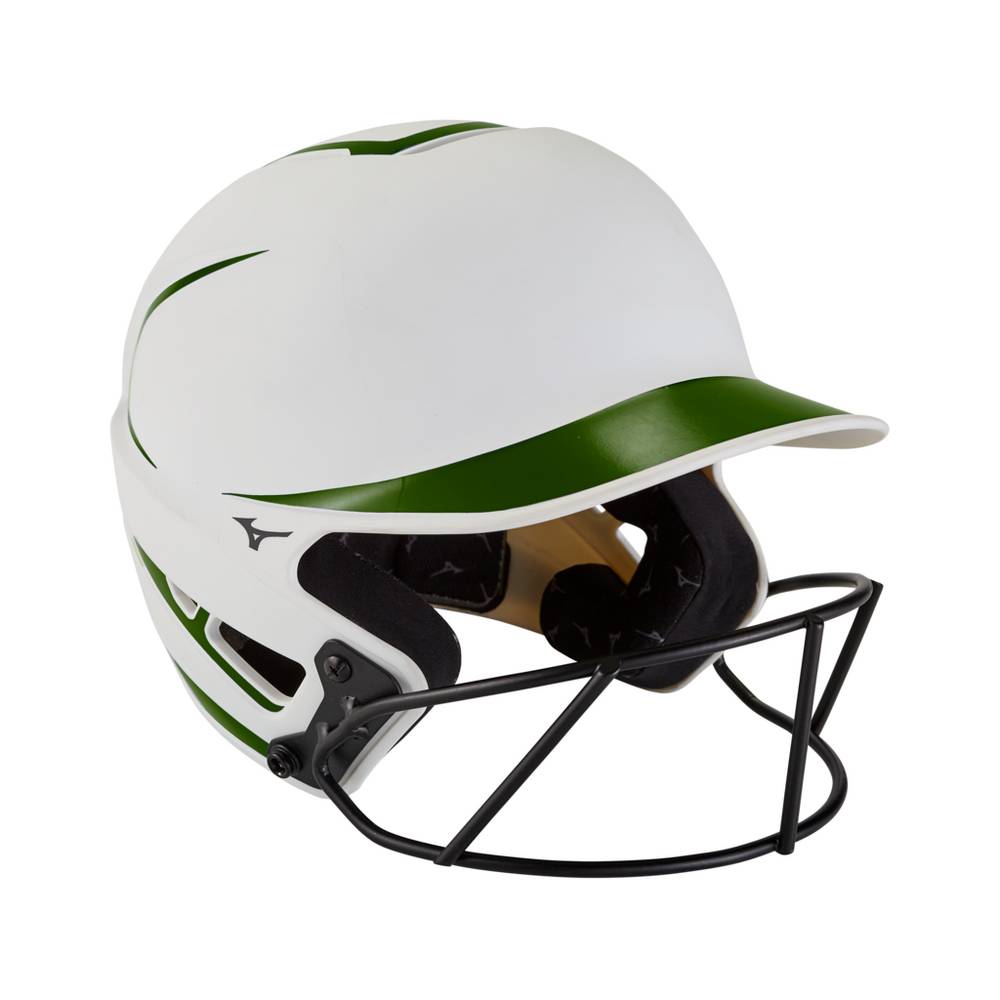 Damske Prilba Mizuno F6 Fastpitch Softball Batting Biele Vypredaj HBPW92350